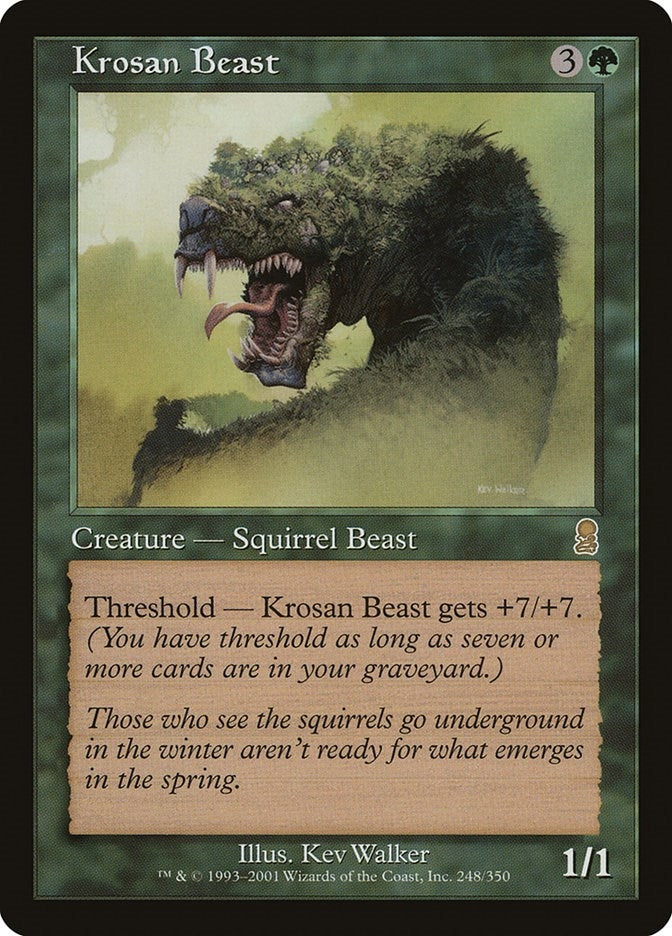 Image for Krosan Beast (248) - Magic: The Gathering