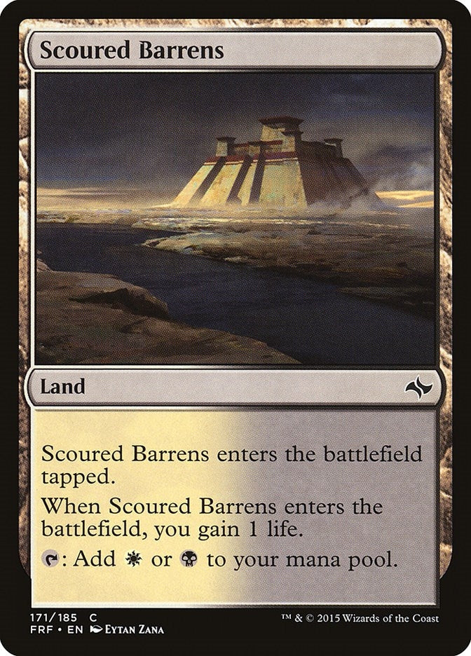 Image for Scoured Barrens (171) - Magic: The Gathering