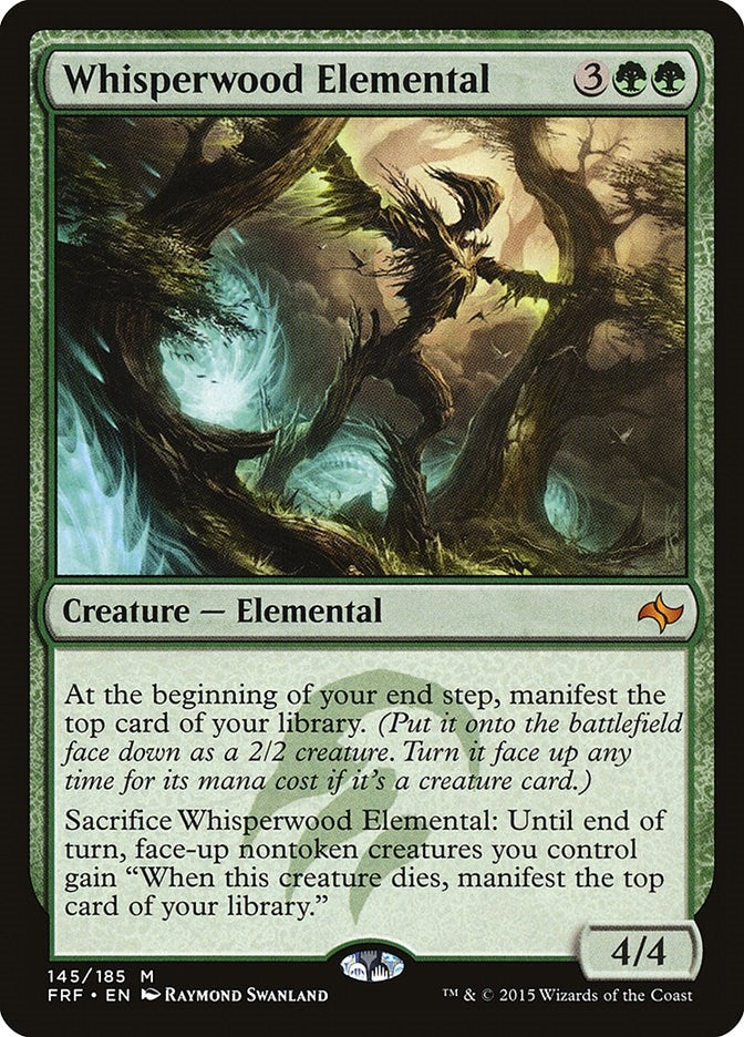 Image for Whisperwood Elemental (145) - Magic: The Gathering