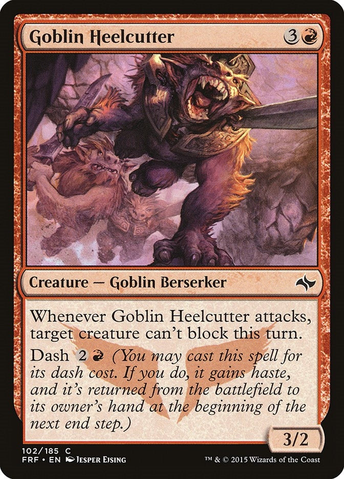 Image for Goblin Heelcutter (102) (FRF) - Magic: The Gathering