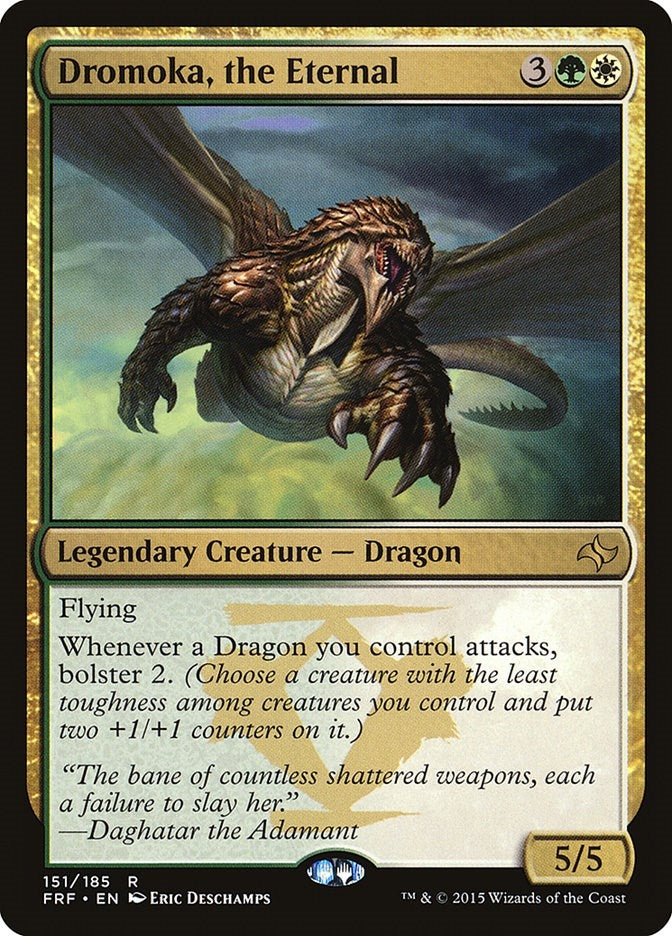 Image for Dromoka, the Eternal (151) (FRF) - Magic: The Gathering