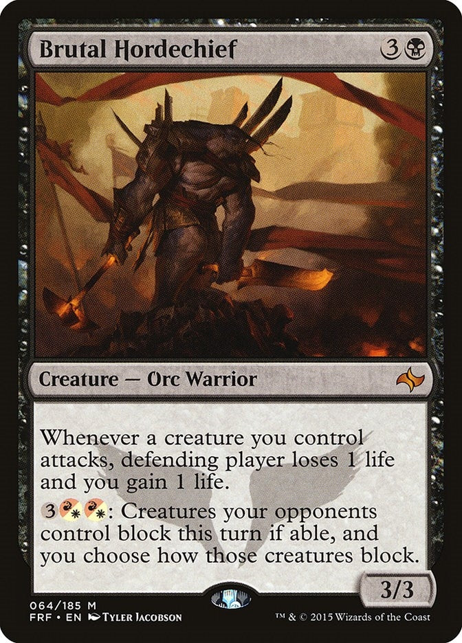 Image for Brutal Hordechief (64) - Magic: The Gathering