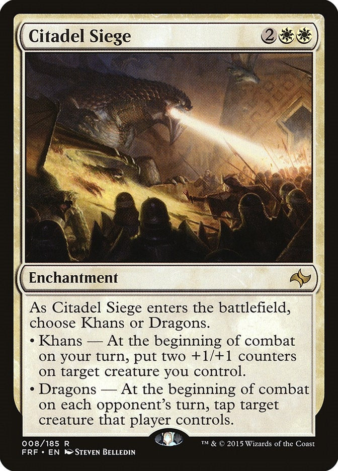 Image for Citadel Siege (8) (FRF) - Magic: The Gathering