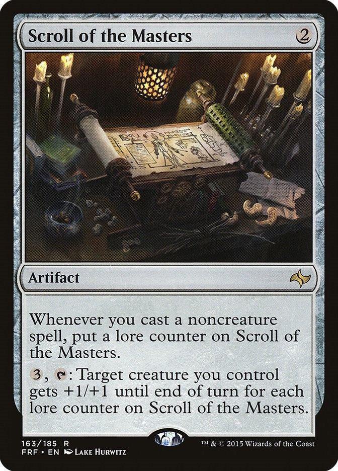 Image for Scroll of the Masters (163) - Magic: The Gathering