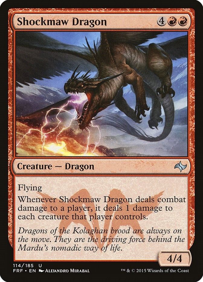 Image for Shockmaw Dragon (114) - Magic: The Gathering