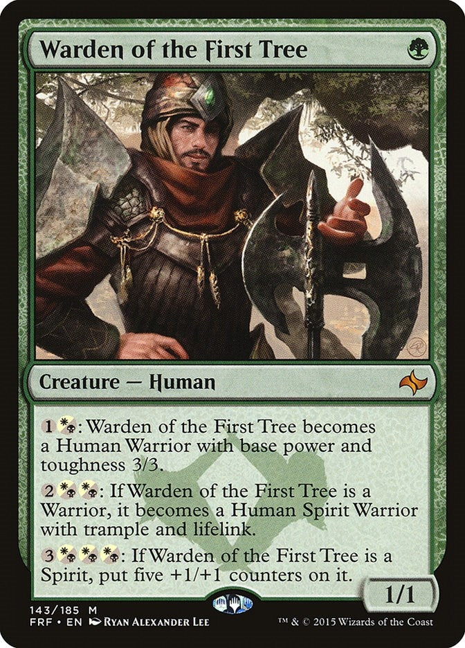 Image for Warden of the First Tree (143) (FRF) - Magic: The Gathering