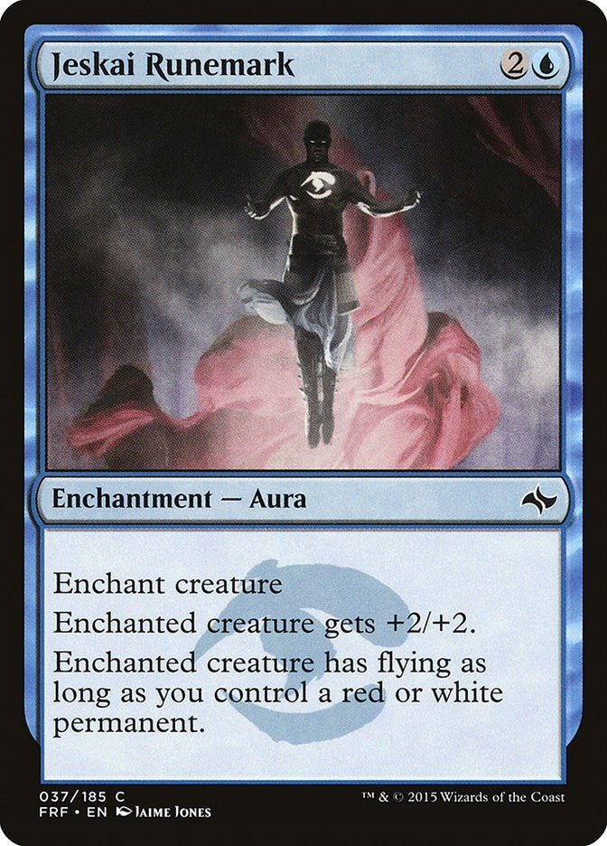 Image for Jeskai Runemark (37) (FRF) - Magic: The Gathering
