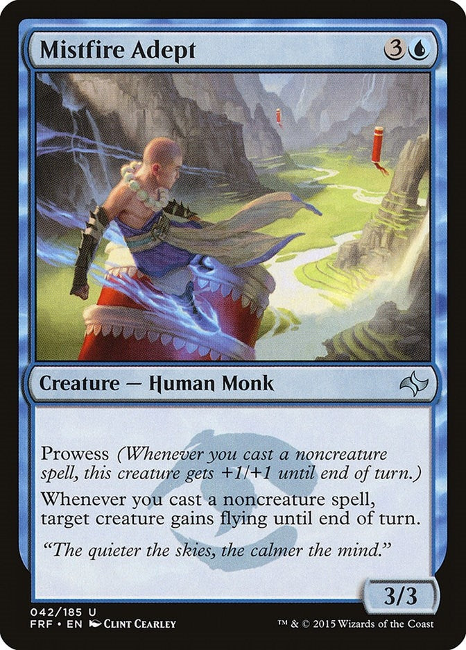 Image for Mistfire Adept (42) - Magic: The Gathering