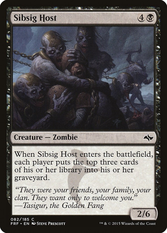 Image for Sibsig Host (82) - Magic: The Gathering