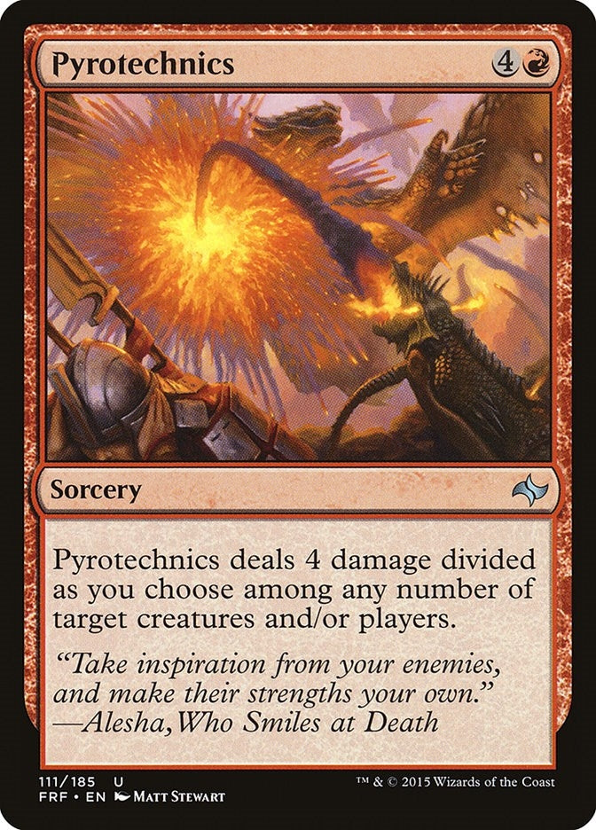 Image for Pyrotechnics (111) - Magic: The Gathering