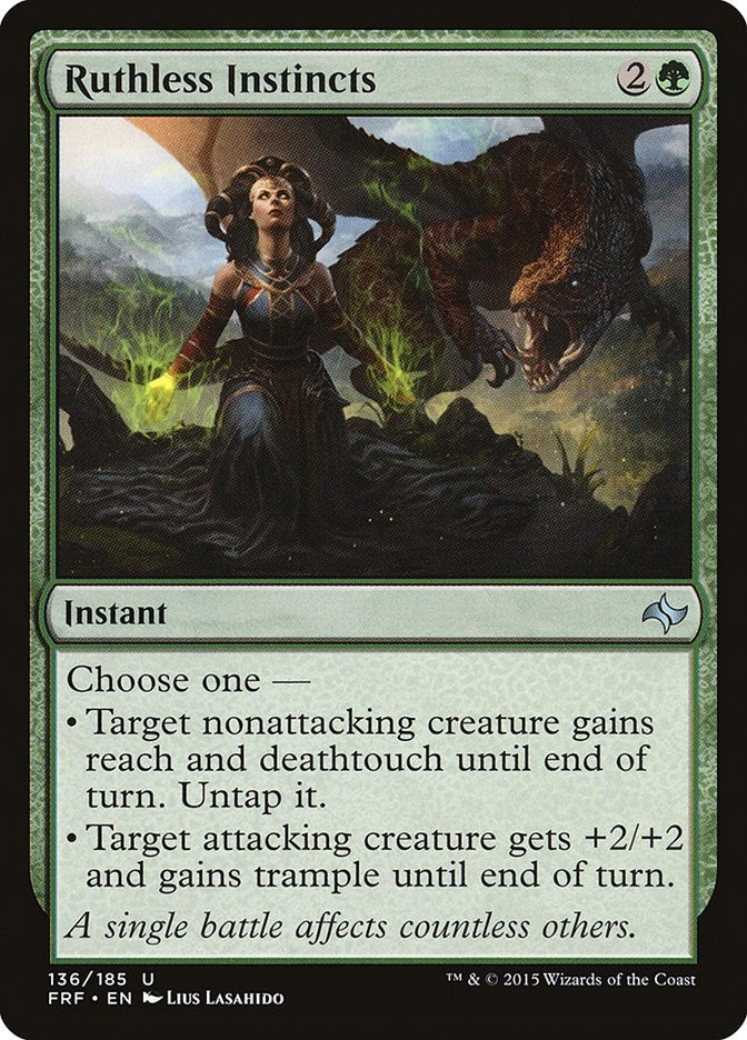 Image for Ruthless Instincts (136) - Magic: The Gathering
