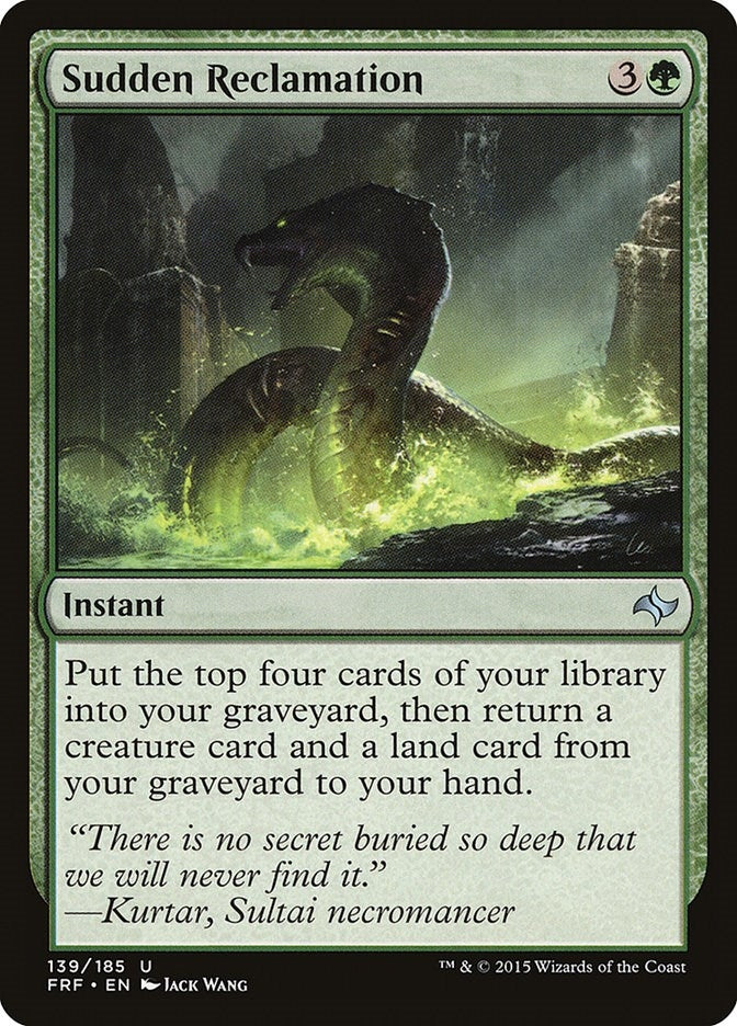 Image for Sudden Reclamation (139) - Magic: The Gathering