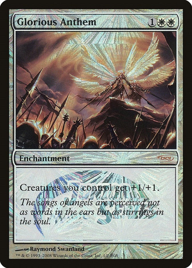 Image for Glorious Anthem (Junior Series Europe) (1) - Magic: The Gathering