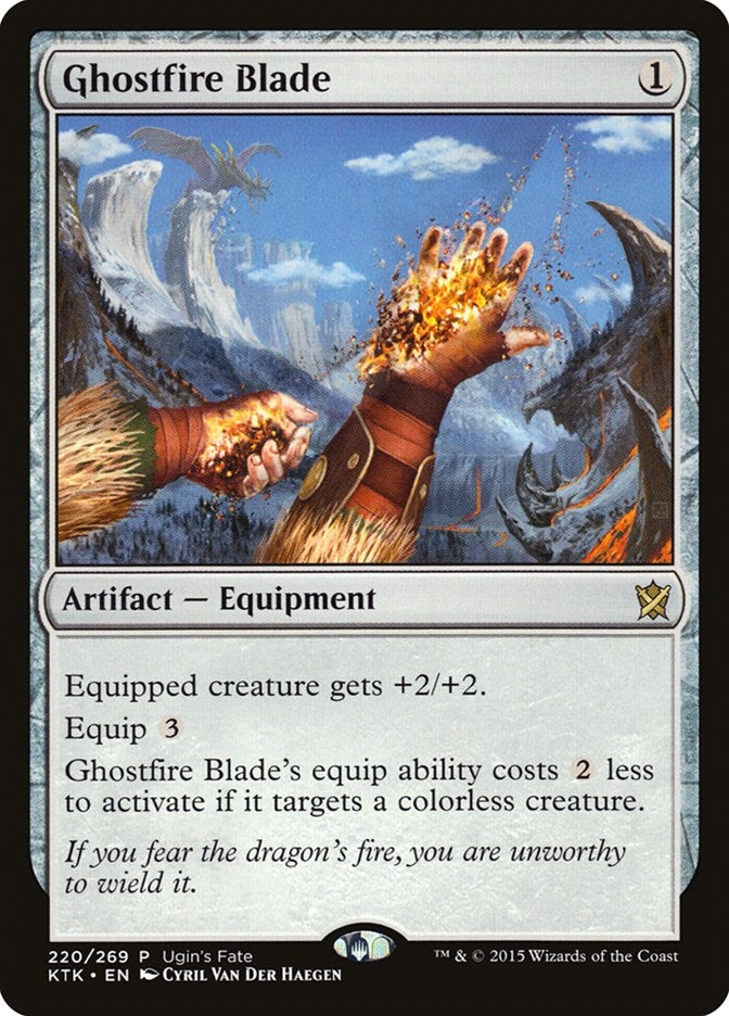 Image for Ghostfire Blade (220) - Magic: The Gathering