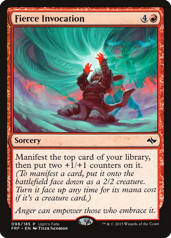 Image for Fierce Invocation (98) - Magic: The Gathering