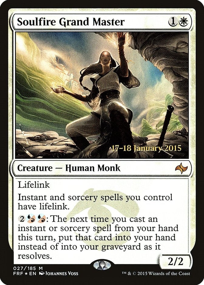Image for Soulfire Grand Master (27) - Magic: The Gathering
