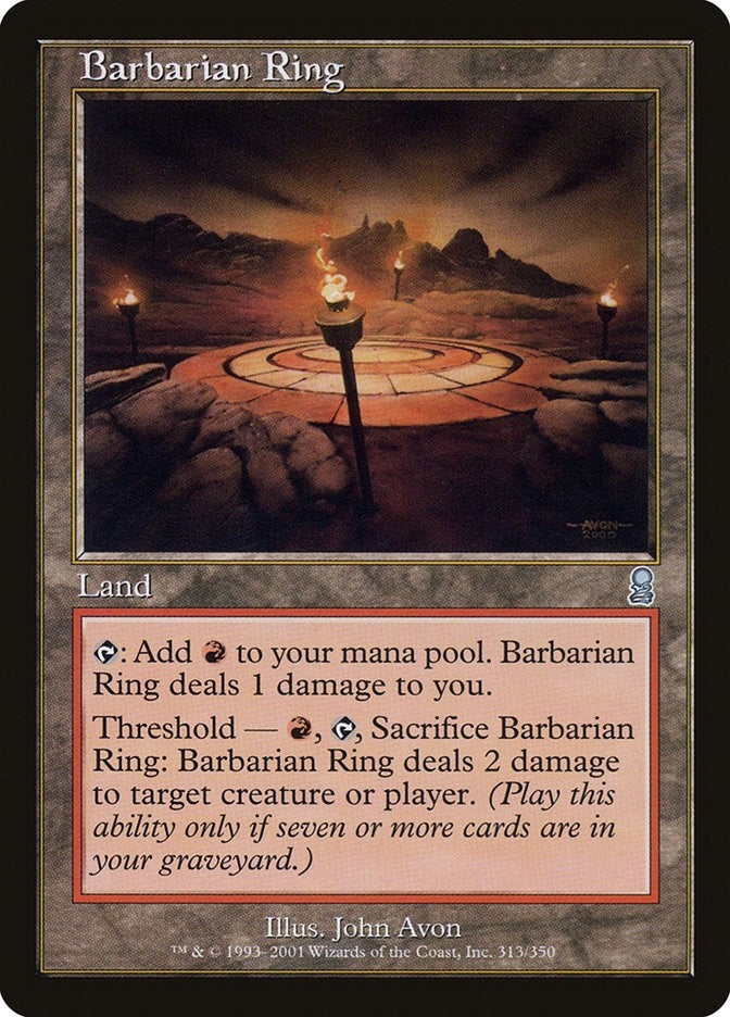 Image for Barbarian Ring (313) - Magic: The Gathering