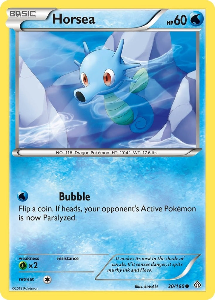 Image for Horsea (30/160) (PRC) - Pokemon