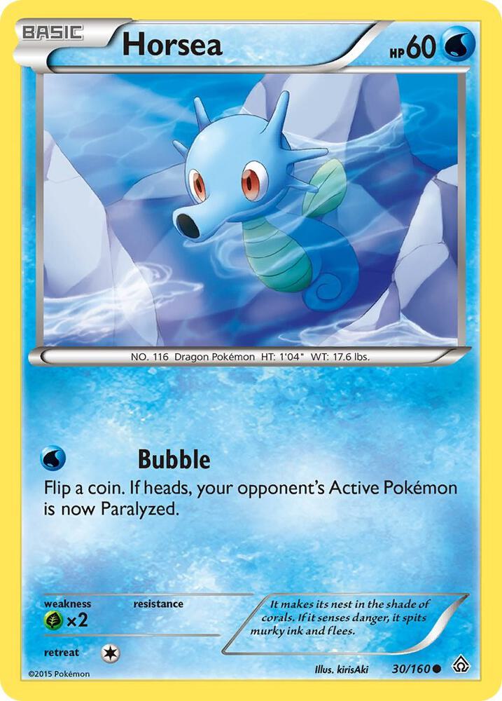 Image for Horsea (30/160) (PRC) - Pokemon