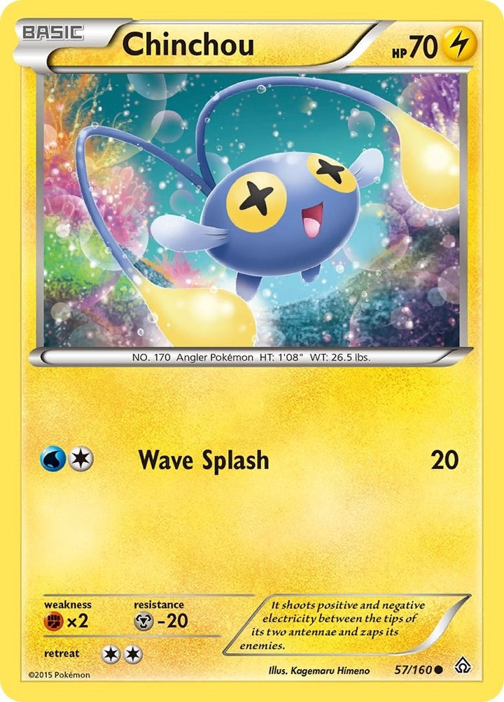 Image for Chinchou (57/160) (PRC) - Pokemon