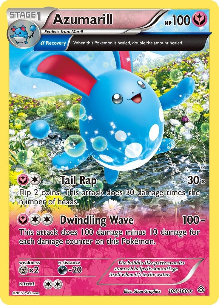 Image for Azumarill (Alpha) (104/160) (PRC) - Pokemon