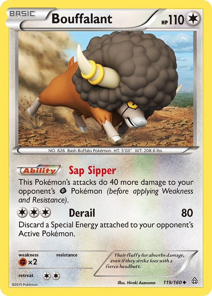 Image for Bouffalant (119/160) (PRC) - Pokemon