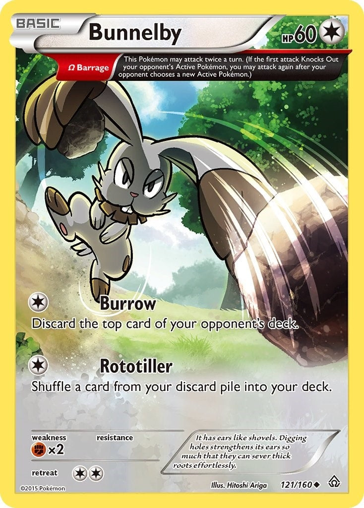 Image for Bunnelby (Omega) (121/160) (PRC) - Pokemon