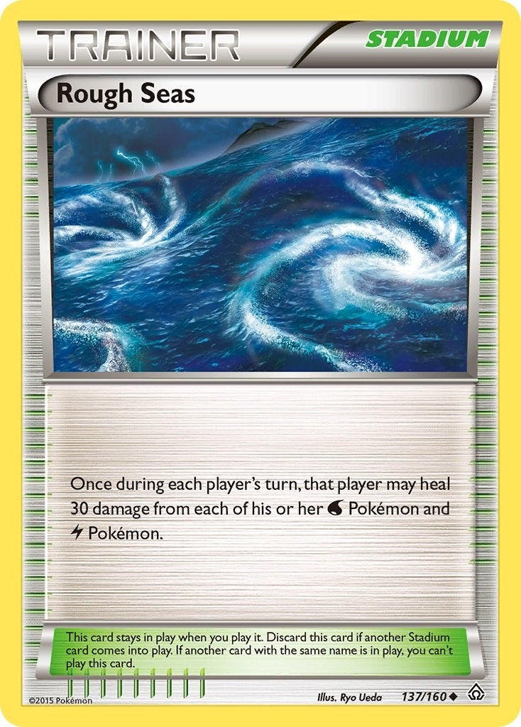 Image for Rough Seas (137/160) (PRC) - Pokemon