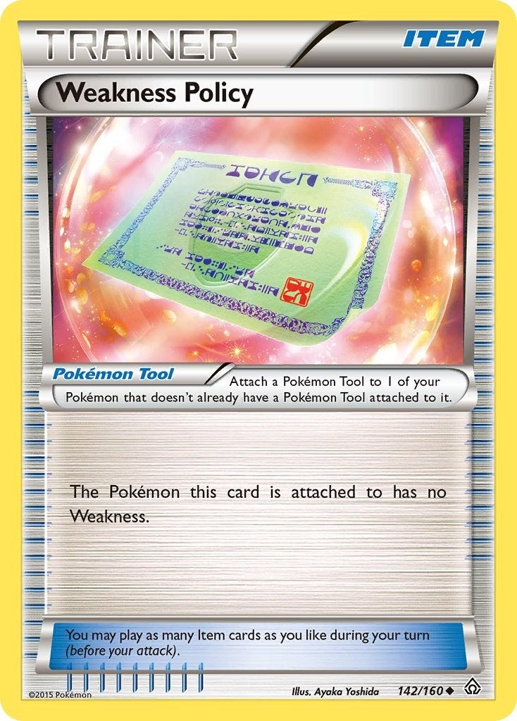 Image for Weakness Policy (142/160) (PRC) - Pokemon