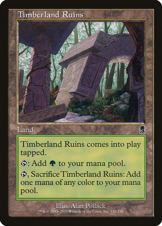 Image for Timberland Ruins (330) - Magic: The Gathering