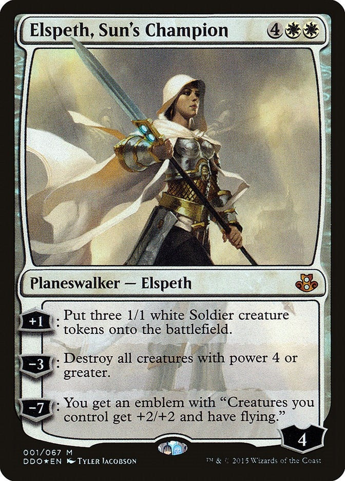 Image for Elspeth, Sun's Champion (1) (DDO) - Magic: The Gathering