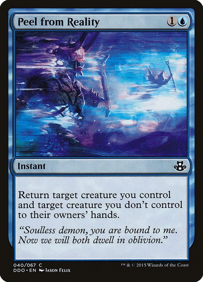 Image for Peel from Reality (40) (DDO) - Magic: The Gathering