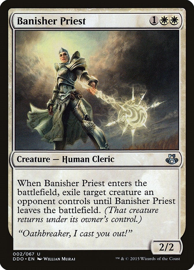 Image for Banisher Priest (2) - Magic: The Gathering