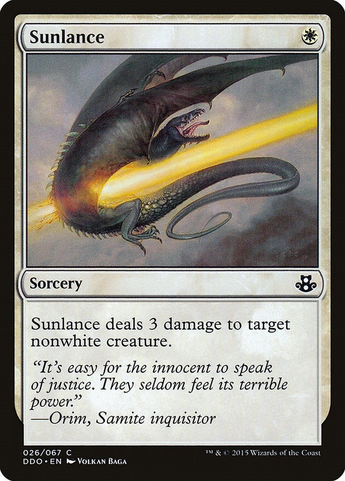 Image for Sunlance (26) - Magic: The Gathering