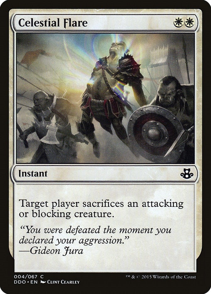 Image for Celestial Flare (4) (DDO) - Magic: The Gathering