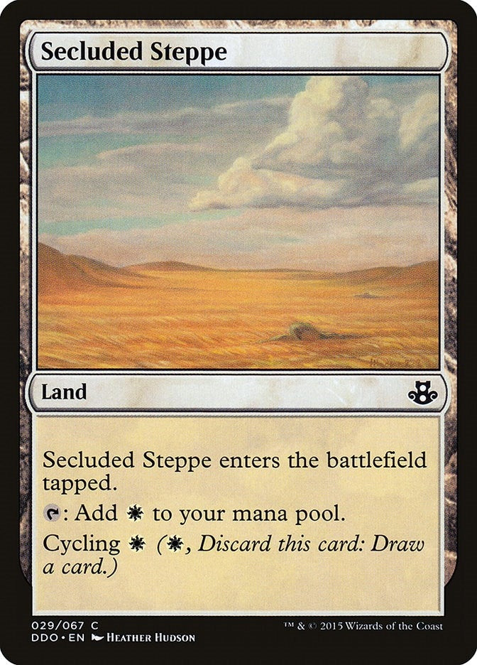 Image for Secluded Steppe (29) (DDO) - Magic: The Gathering