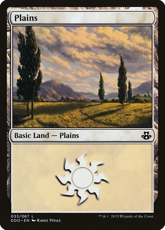 Image for Plains (033) (33) - Magic: The Gathering