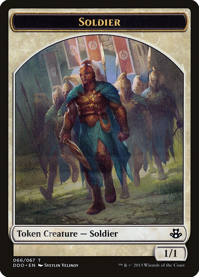 Image for Soldier Token (66) - Magic: The Gathering