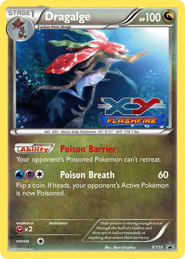Image for Dragalge - XY10 (Prerelease) (XY10) (PR) - Pokemon
