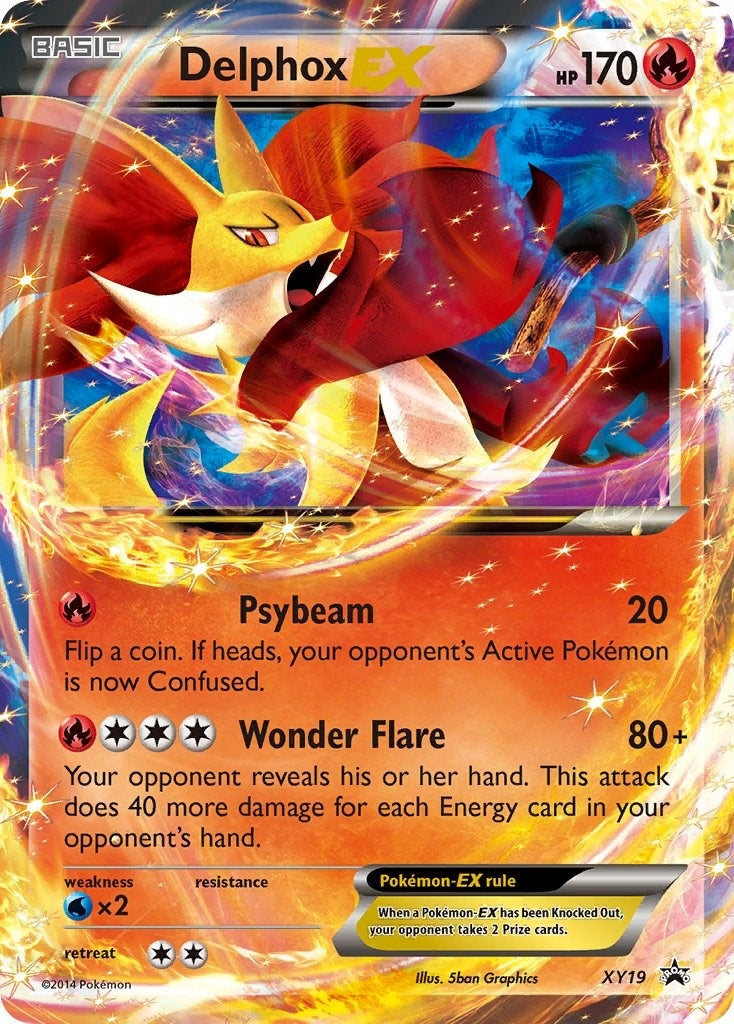 Image for Delphox EX - XY19 (XY19) (PR) - Pokemon
