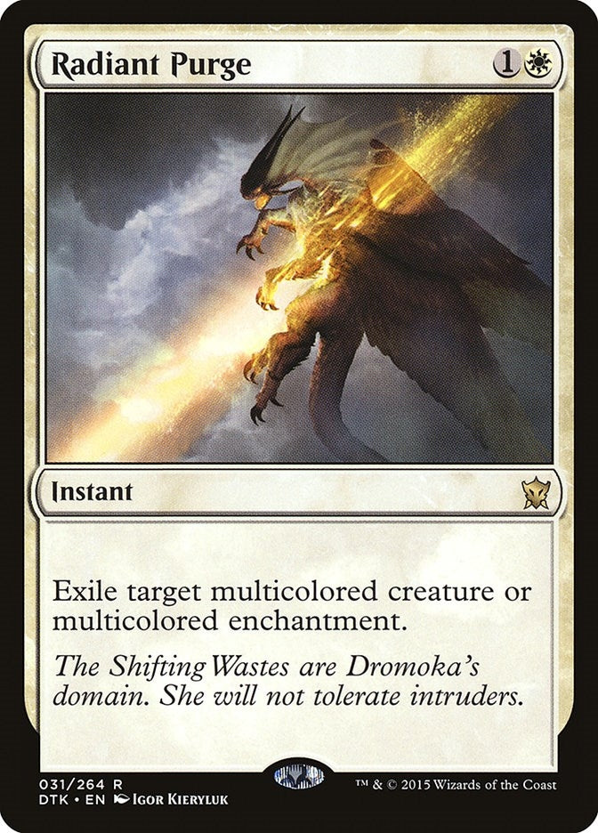 Image for Radiant Purge (31) (DTK) - Magic: The Gathering
