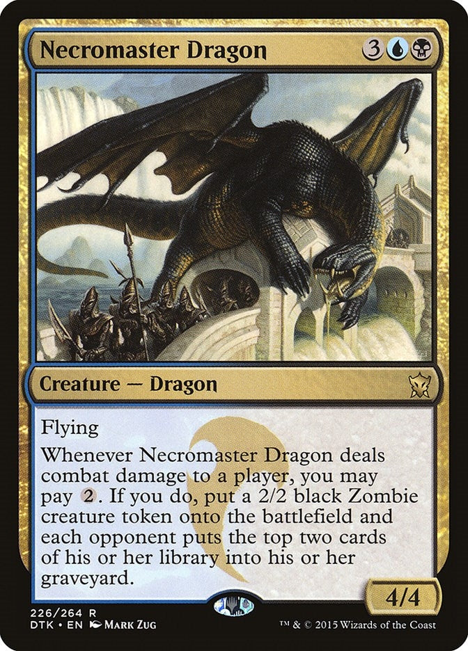 Image for Necromaster Dragon (226) (DTK) - Magic: The Gathering