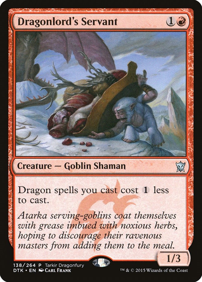 Image for Dragonlord's Servant (138) (TDP) - Magic: The Gathering