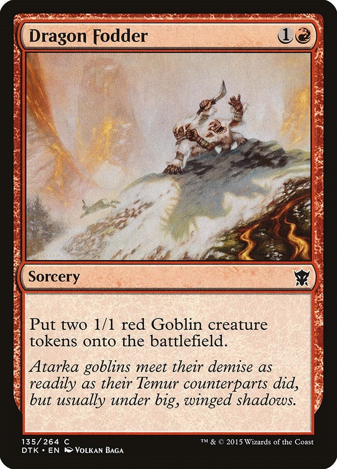 Image for Dragon Fodder (135) (DTK) - Magic: The Gathering