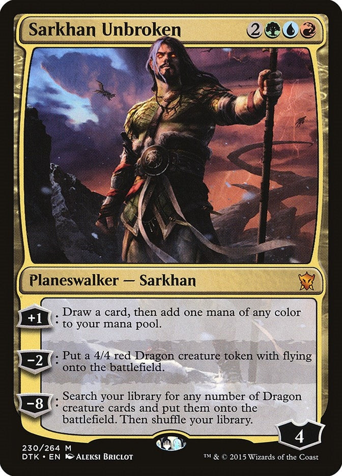 Image for Sarkhan Unbroken (230) - Magic: The Gathering