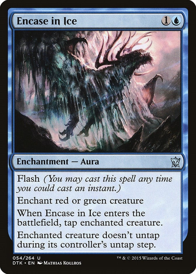 Image for Encase in Ice (54) (DTK) - Magic: The Gathering