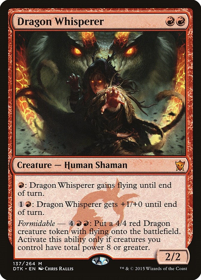 Image for Dragon Whisperer (137) (DTK) - Magic: The Gathering