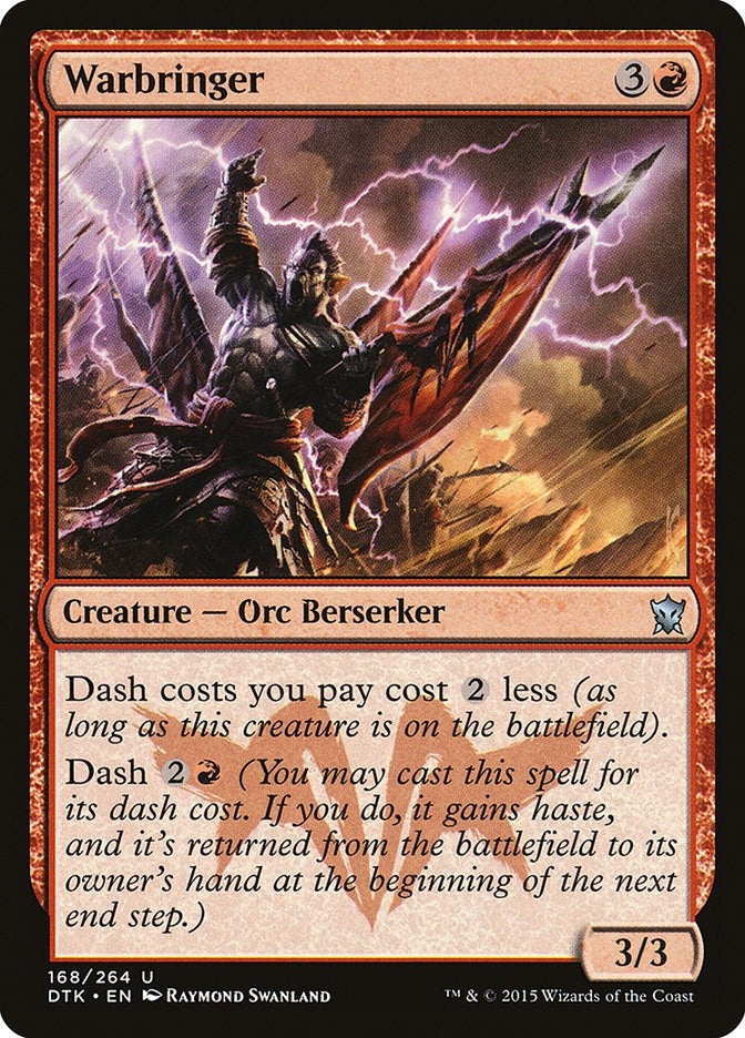 Image for Warbringer (168) (DTK) - Magic: The Gathering
