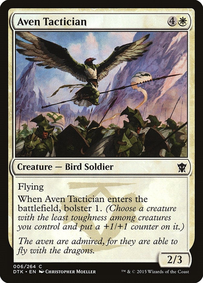 Image for Aven Tactician (6) (DTK) - Magic: The Gathering