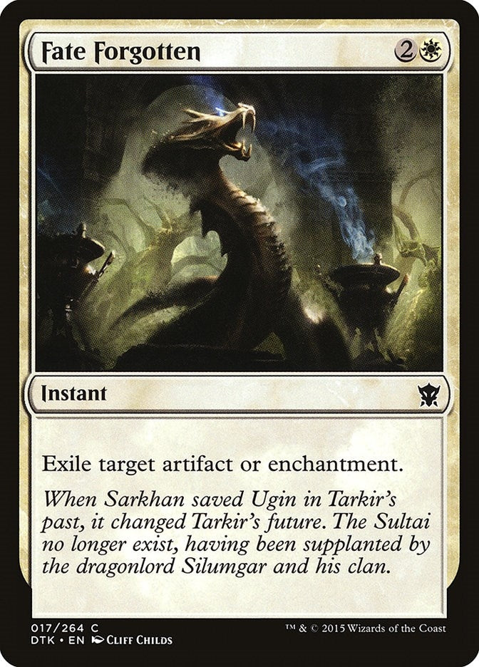 Image for Fate Forgotten (17) (DTK) - Magic: The Gathering